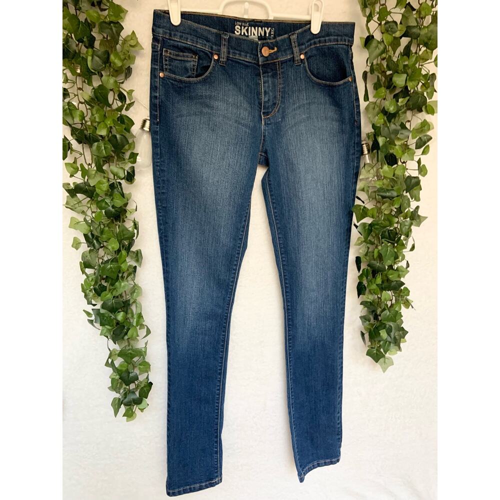 New York & Company Cotton Low Rise Skinny leg Denim Jeans Women's Size 4